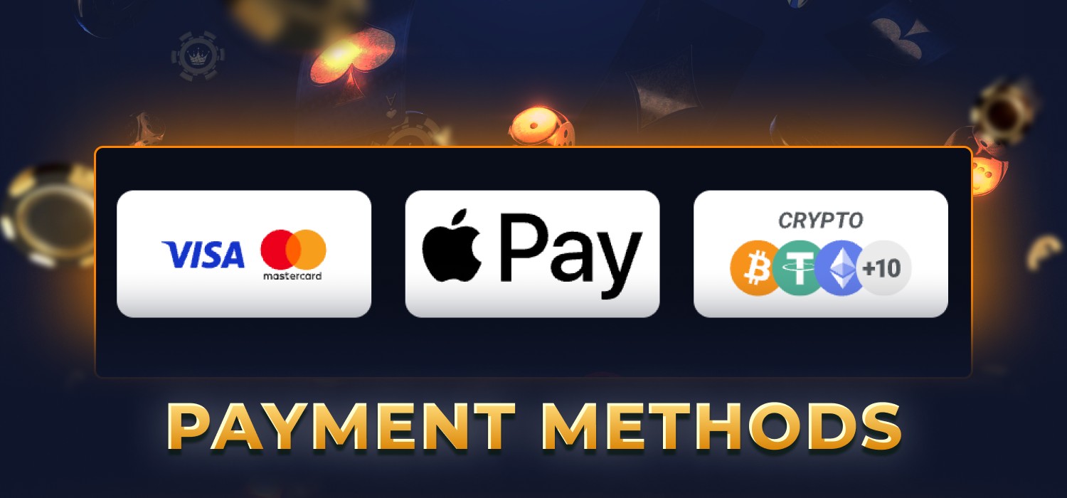 available payments in casino