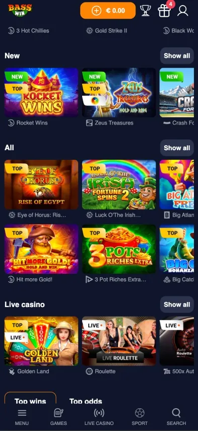 basswin games