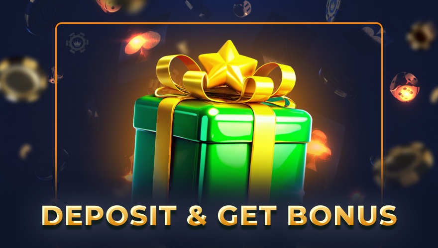 bonus for users on deposit