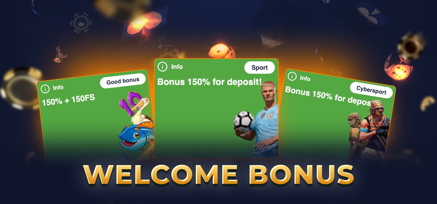 bonuses after registration account